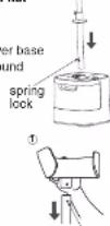 PANASONIC NI-GSE050 - HOW TO ASSEMBLE HOW TO FILL WATER - 2