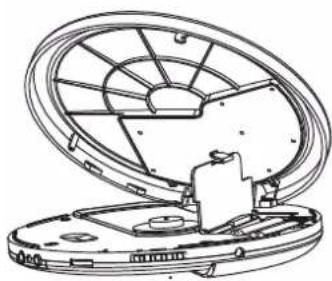 Emerson HD8100 - INSTALLING THE BATTERIES - 2
