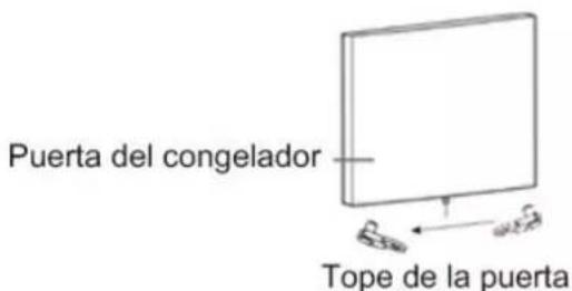 Puerta del congelador Tope de la puerta