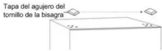 Tapa del agujero del tornillo de la bisagra