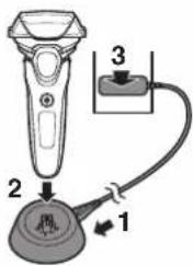 PANASONIC ES-LT2A - 使用充電座充電 ES-LT6A - 1