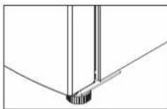 IFB IFBFF-3152FBS - STEP 3: ADJUST THE LEVELING FEET - 1