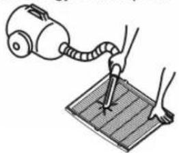 PANASONIC F-YCT10V - Clean the air filter frequently. - 1