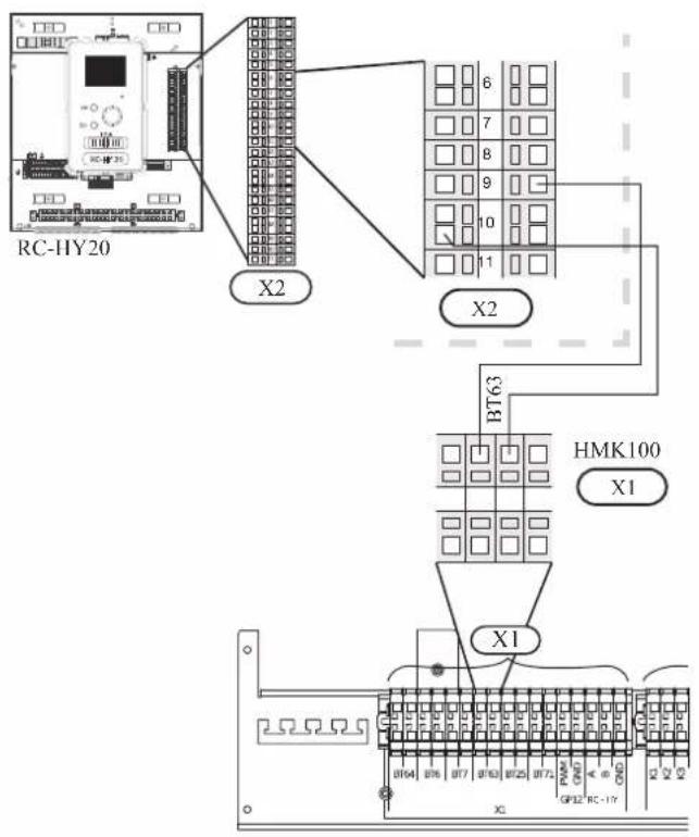 RC-HY20 X2 X2 BT63 HMK100 X1 X1 X2 GP12 RC-17