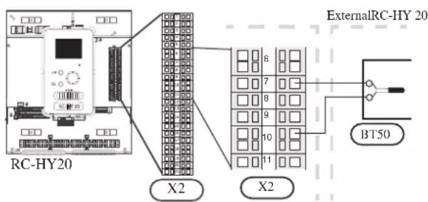 ExternalRC-HY 20 RC-HY20 X2 X2 BT50