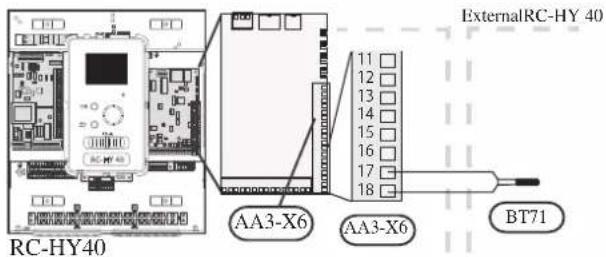ExternalRC-HY 40 AA3-X6 AA3-X6 BT71 RC-HY40