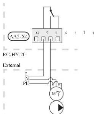 AA2-X4 RC-HY 20 External L N PE M1