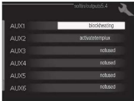 softlin/outputs5.4 AUX1 blockheating AUX2 activatetemplux AUX3 notused AUX4 notused AUX5 notused AUX6 notused