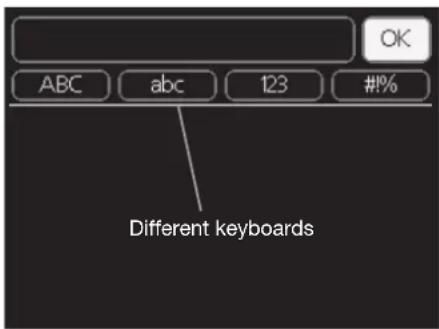 ABC abc 123 #1% Different keyboards OK
