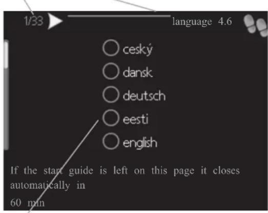 1/33 language 4.6 cesky dansk deutsch eesti english If the start guide is left on this page it closes automatically in 60 min