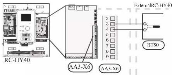 RC-HY40 AA3-X6 AA3-X6 ExternalRC-HY40 BT50