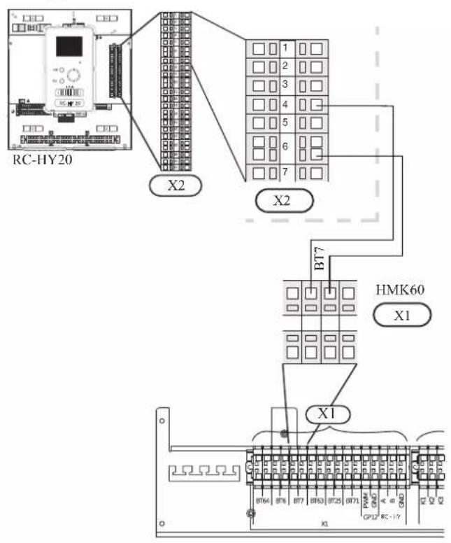 RC-HY20 X2 X2 BT7 HMK60 X1 X1 X1 PT64 PT6 BT7 BT83 BT25 BT71 PWM GND C# 0 # 0 GND CP12 RC-17