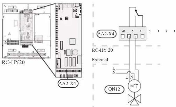 RC-HY20 AA2-X4 AA2-X4 RC-HY 20 External L N L N QN12 M