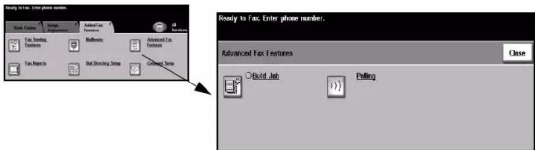 Ready to Fax. Enter phone number. Build_Faxing Import Adder_Fax Features Fax Setting Features Multiline Advanced Fax Features Tax Reports Used Directory_Setup Command Setup Ready to Fax. Enter phone number. Advanced Fax Features Build_Job Polling Close