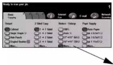 Ready to run your job. Book Copying 2 Slided Copy Reduce / Reduce Paper Supply Collected 1 → 1 Slided 100% Auto Paper Single Staple 2 1 → 2 Slided Auto 5% Soft Pouch 17°+41° (8Hz) Soft Pouch 2 17°+41° (8Hz) Soft Pouch 3 1.1x1/2 C Stack Backed 17°+41° (8Hz) Stack Backed More... More...