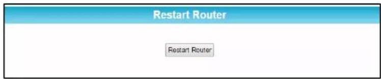 Restart Router Restart Router