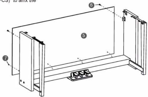 CS) to align the ⑥ ⑤ ⑦