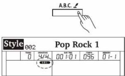 A.B.C. Style 002 Pop Rock 1 TIME TIME 时间 TIME MOUNT 0 4/4 00 1:0 096 01-1 000