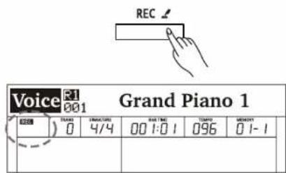 REC Voice R1 Grand Piano 1 001 001:01 096 01-1 STARS FRAVANCE OUT TIME MERRY 0 4/4 00 1:0 1 096 01-1
