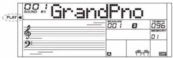 00 ! GrandPro SOUND R1 PLAY MEASURE 00 ! 2 TEMPO 096 MEMORY 0 ! A
