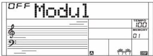 OFF Modul TEMP0 100 MEMORY 01 A SPP