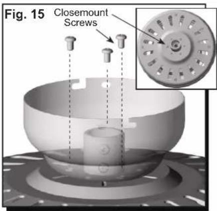 Fig. 15 Closemount Screws
