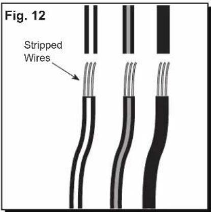 Fig. 12 Stripped Wires