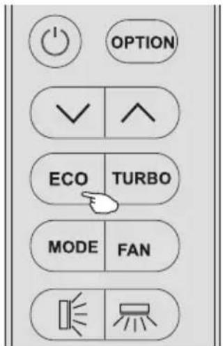 OPTION ✓ ↑ ECO TURBO MODE FAN