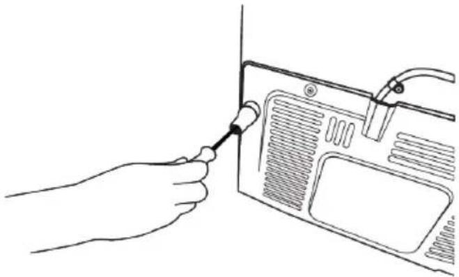 Arçelik 578556 EI - Установка пластиковых клиньев - 2