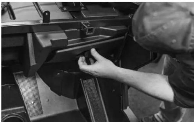 Rockford Fosgate RZR-STAGE3 - Step 12 - Install Glove Box Door - 1