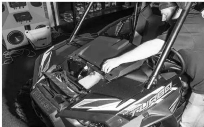 Rockford Fosgate RZR-STAGE3 - Step 2 - Remove Top Dash Panel - 2