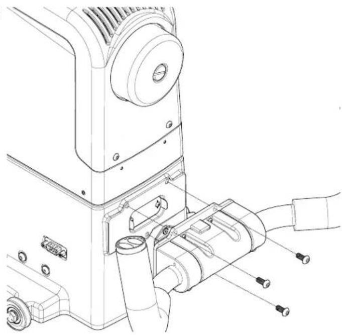 BABY LOCK Gallant XL Longarm - To install the laser pin - 1