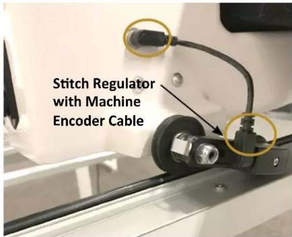Stitch Regulator with Machine Encoder Cable