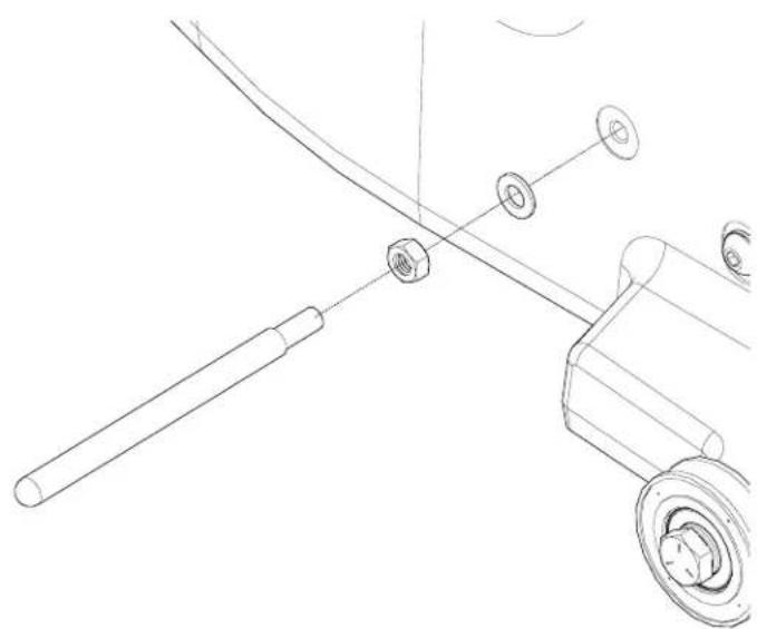 BABY LOCK Gallant XL Longarm - To install the laser pin - 2
