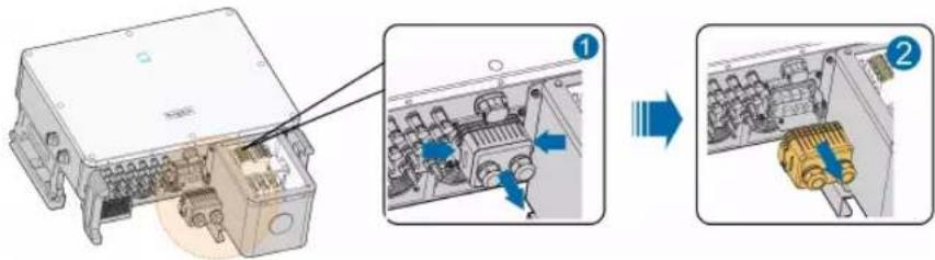 Sungrow SG36CX-US - Remove the Junction Box - 1