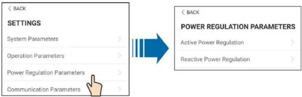 Sungrow SG36CX-US - Parameter Setting - 7