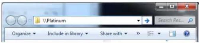 \Platinum Organize ▼ Include in library ▼ Share with ▼ Search Res... ?