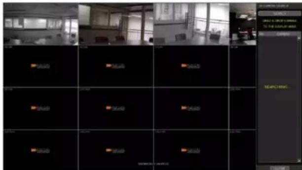 Screenshot of a video editing software interface showing a grid of video thumbnails and a context menu in Chinese.
