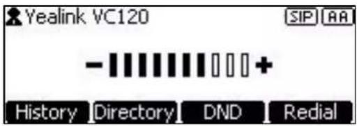 Yealink VC120 SIP AA -||||||||||||++ History Directory DND Redial