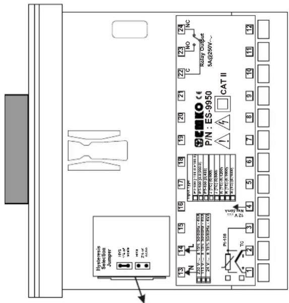 Emko ES-9950 - Adjustment of Hysteresis Value - 3