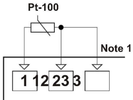 Emko ES-9950 - RTD Connection - 1