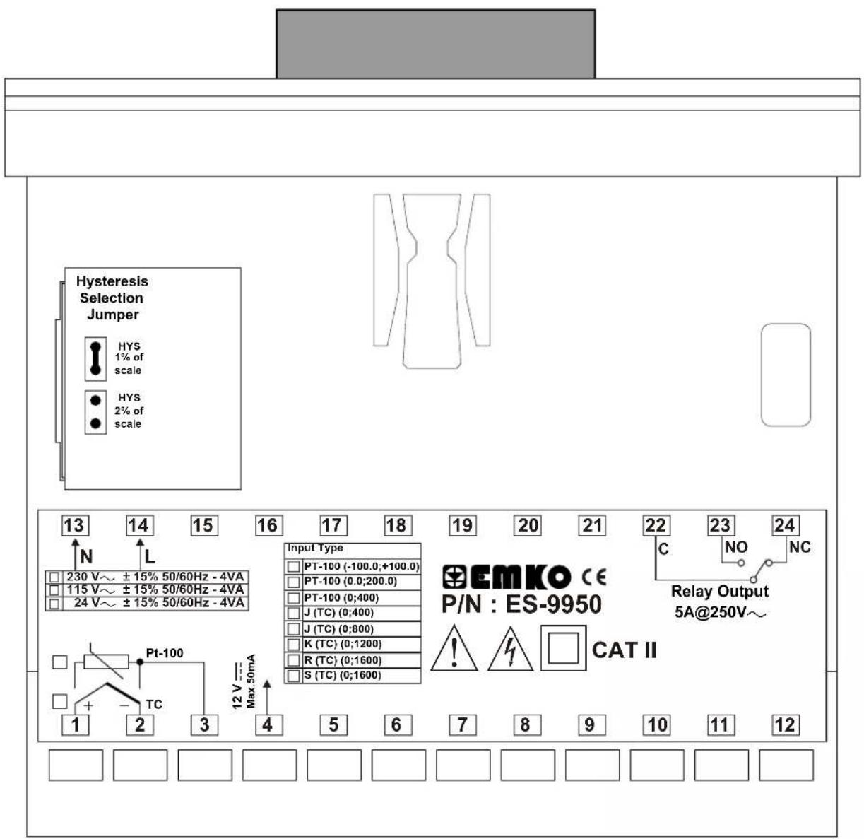 Emko ES-9950 - Electrical Wiring Diagram - 4