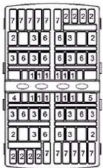 7 7 7 7 7 2 2 2 2 2 3 6 6 3 2 3 6 3 6 6 3 6 3 1 1 1 1 1 1 4 1 1 1 1 1 5 3 6 3 6 6 3 6 3 2 3 6 6 3 2 2 2 2 2 7 7 7 7 7