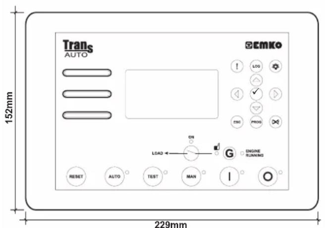 Emko Trans-AUTO - Panel Mounting - 2