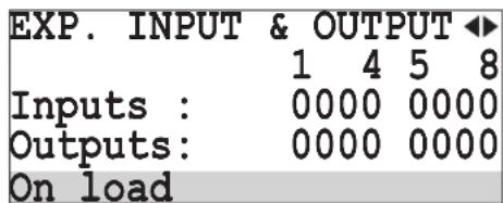 Emko Trans-AUTO - Exp. Input & Output Status Page: - 1