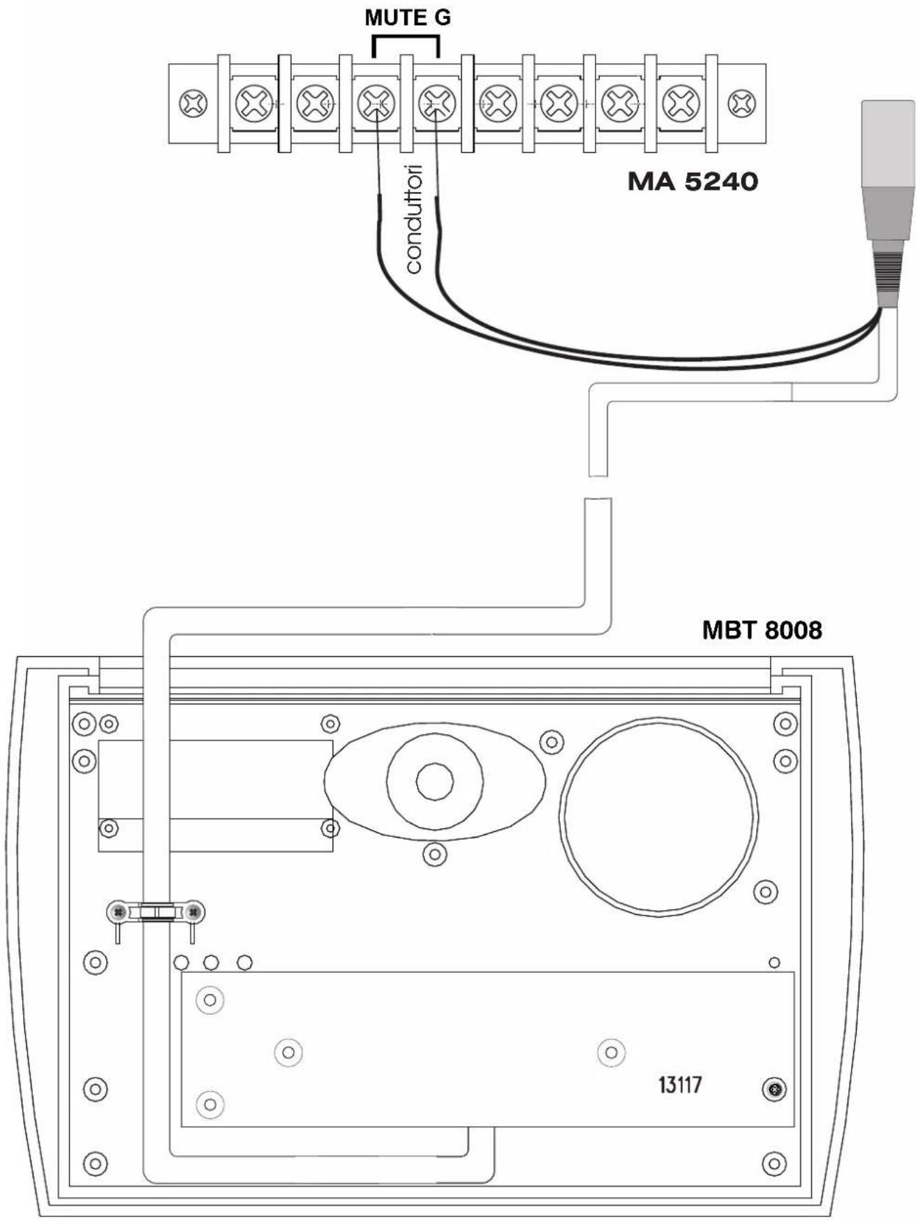 MUTE G conduttori MA 5240 MBT 8008 13117