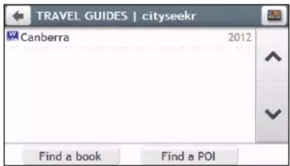 TRAVEL GUIDES | cityseekr Canberra 2012 Find a book Find a POI