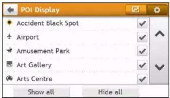 POI Display Accident Black Spot Airport Amusement Park Art Gallery Arts Centre Show all Hide all
