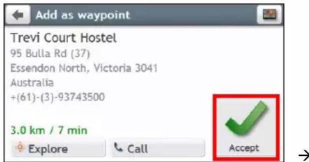 Add as waypoint Trevi Court Hostel 95 Bulla Rd (37) Essendon North, Victoria 3041 Australia +(61)-(3)-93743500 3.0 km / 7 min Explore Call Accept