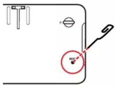 Diagram showing a device with labeled components and a red circle highlighting a specific point, likely indicating a measurement or location.